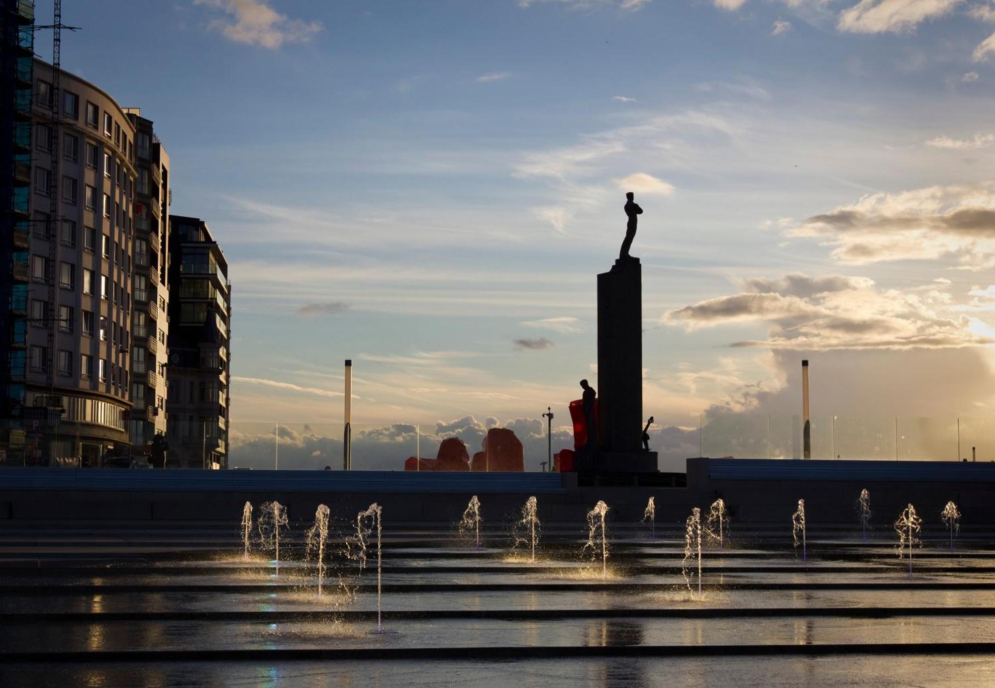 Hotel Ter Streep Ostende Exteriér fotografie
